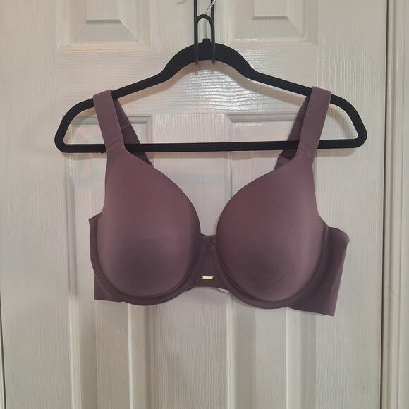 Cacique 40DD Lightly Lined Full Coverage purple underwire bra - Picture 1 of 4